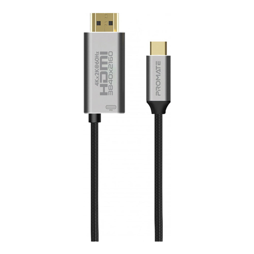 Promate HDMI-PD60 USB-C / HDMI 4K 60Hz 1.8M (4860889432164) Promate HDMI-PD60 USB-C / HDMI 4K 60Hz 1.8M (4860889432164)